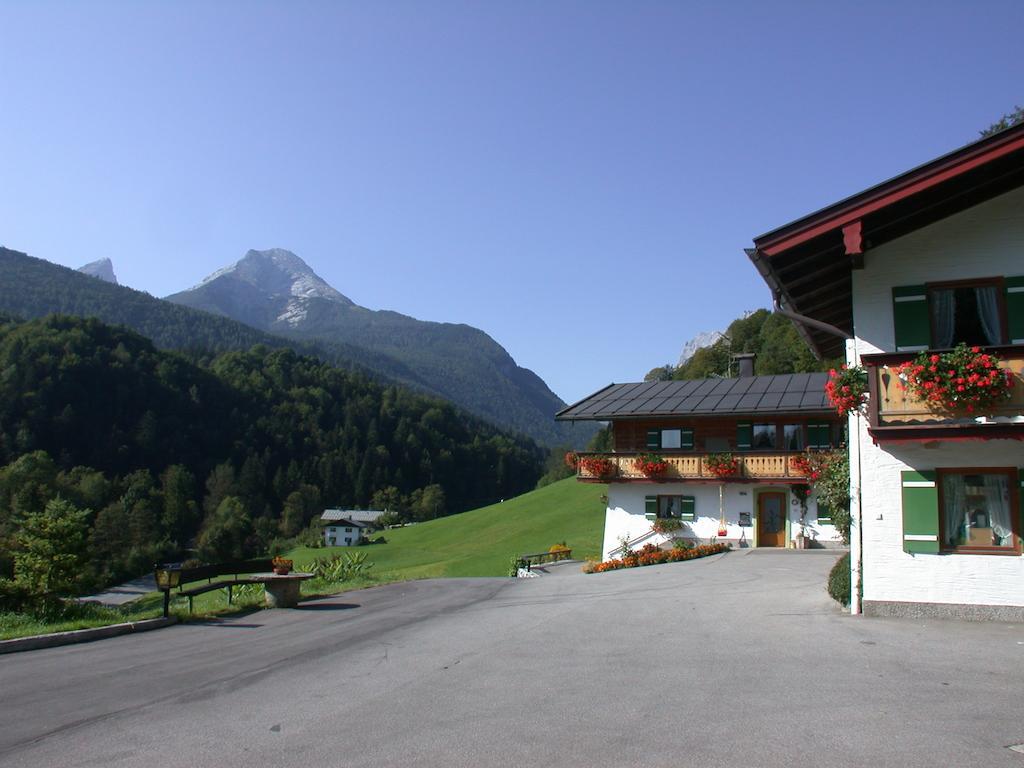 Alpenferienwohnungen Wiesenlehen เบิร์ชเทสกาเดน ภายนอก รูปภาพ